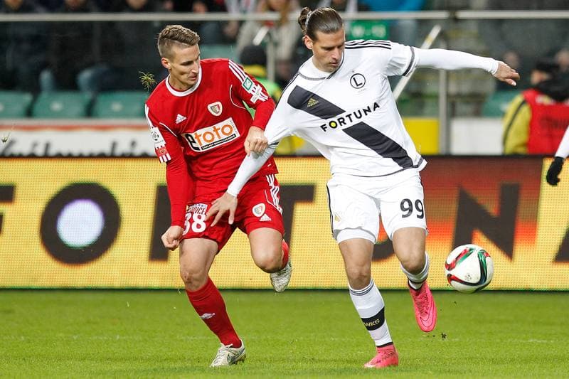 Football. PKO BP Ekstraklasa. Legia Warsaw - Piast Gliwice. 13.12.2015