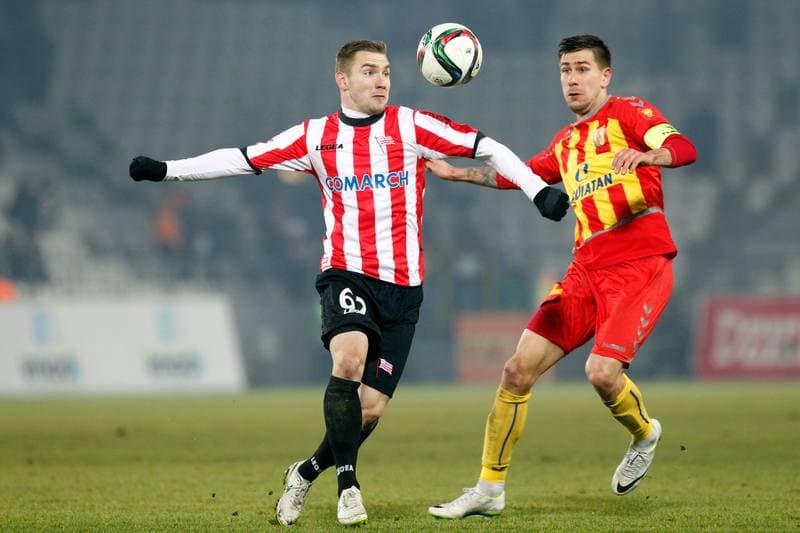 Football. PKO BP Ekstraklasa. Cracovia Krakow - Korona Kielce. 14.12.2015
