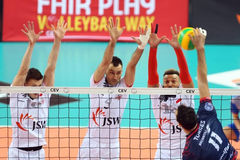 Volleyball. CEV Champions League. Jastrzebski Wegiel - ZAKSA Kedzierzyn-Kozle. 14.03.2018