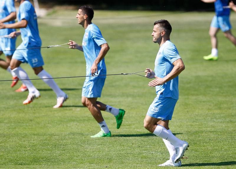 Football. Termalica Bruk-Bet Nieciecza. Training. 03.07.2015