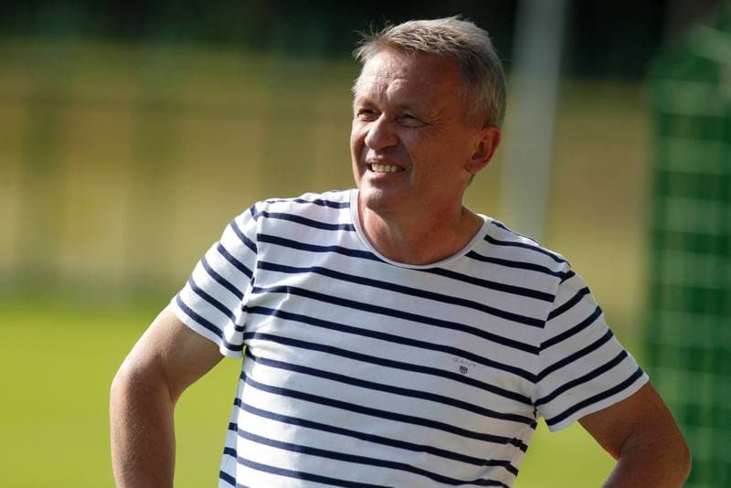 Football. Czech Republic. Training. 20.06.2017