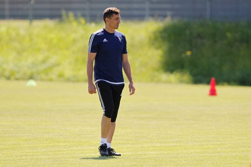 Football. Gornik Zabrze. Training. 21.06.2017