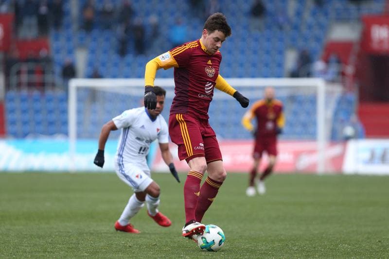 Football. HET Liga. Banik Ostrava - Dukla Praha. 17.03.2018
