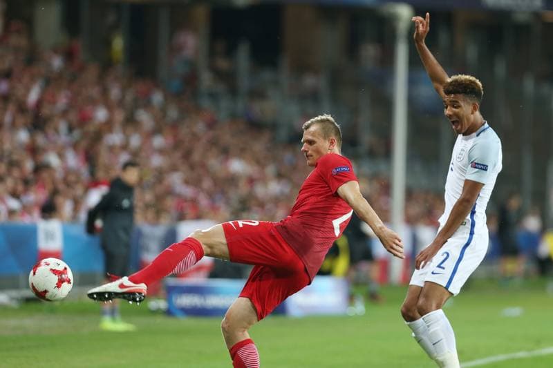 Football. UEFA European U21 Championship. England - Poland. 22.06.2017