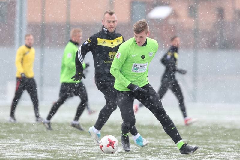 Football. Sparing. GKS Katowice - Rozwoj Katowice. 24.02.2018