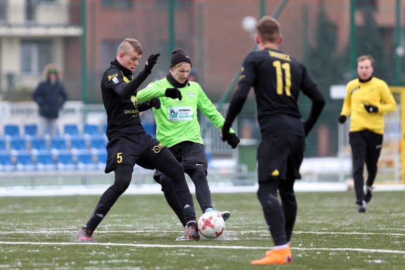 Football. Sparing. GKS Katowice - Rozwoj Katowice. 24.02.2018