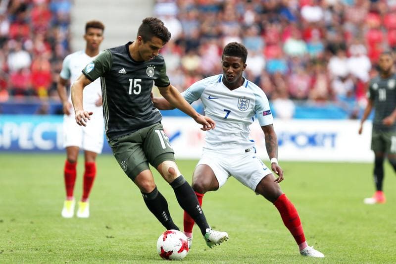Football. UEFA European U21 Championship. England - Germany. 27.06.2017