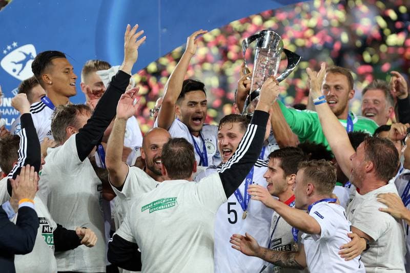 Football. UEFA European U21 Championship. Germany - Spain. 30.06.2017