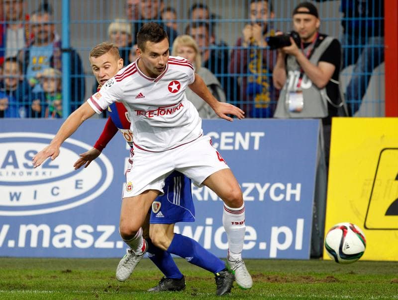 Football. PKO BP Ekstraklasa. Piast Gliwice - Wisla Krakow. 03.10.2015