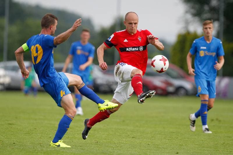 Football. Sparing. Gornik Zabrze - Zemplin Michalovce. 08.07.2017