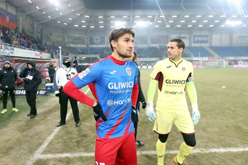 Football. Lotto Ekstraklasa. Piast Gliwice - Gornik Zabrze. 03.03.2018
