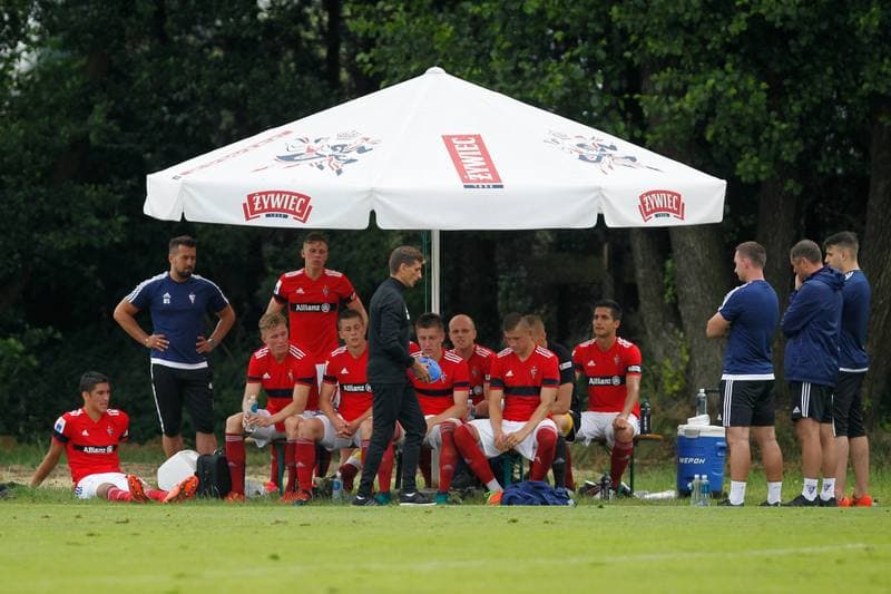 Football. Sparing. Gornik Zabrze - Zemplin Michalovce. 08.07.2017