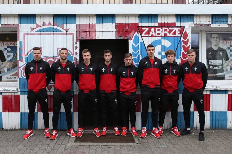 Football. Gornik Zabrze. Training. 06.04.2018