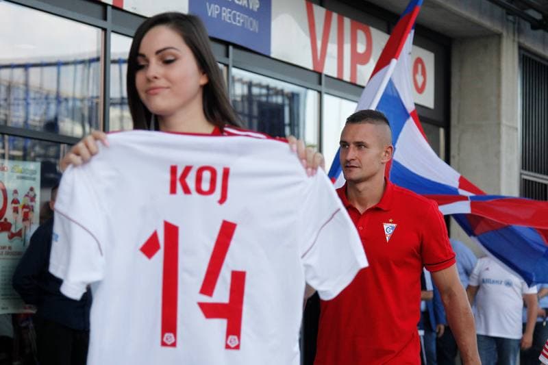 Football. Gornik Zabrze. Team Presentation. 11.07.2017