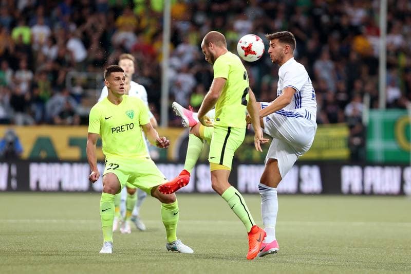 Football. Champions League. MSK Zilina - FC Copenhagen. 12.07.2017