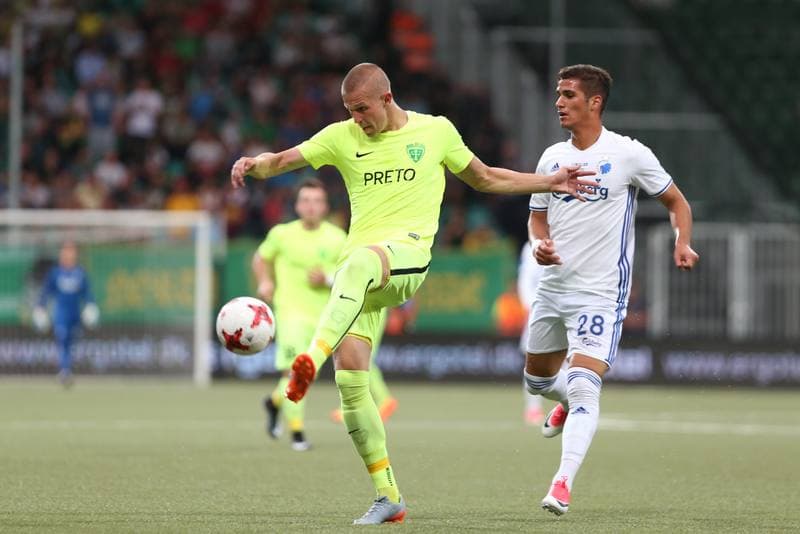 Football. Champions League. MSK Zilina - FC Copenhagen. 12.07.2017