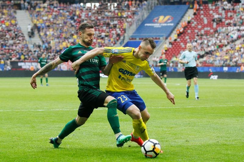 Football. Polish Cup. Arka Gdynia - Legia Warsaw. 02.05.2018