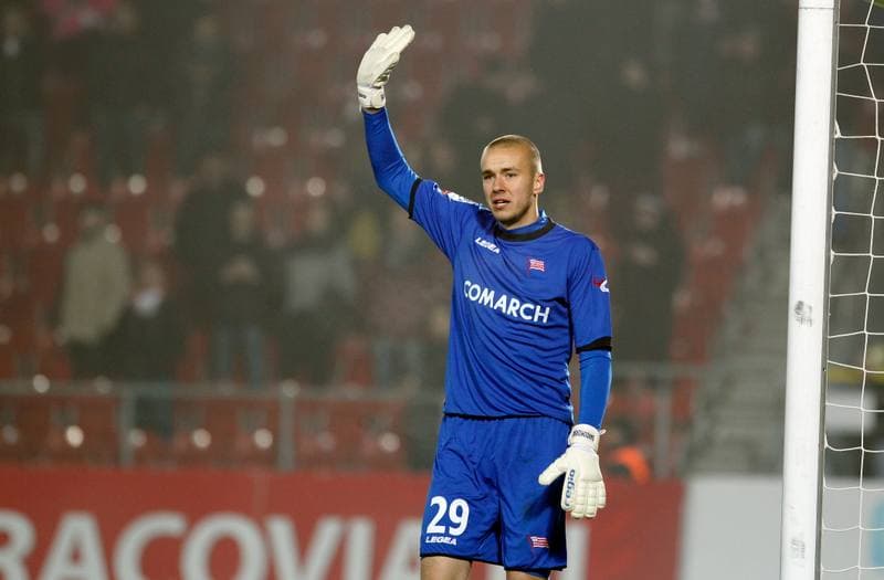 Football. T-Mobile Ekstraklasa. Cracovia Krakow - Slask Wroclaw. 02.03.2014