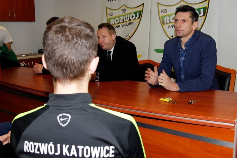 Football. Rozwoj Katowice. Training. 04.01.2017