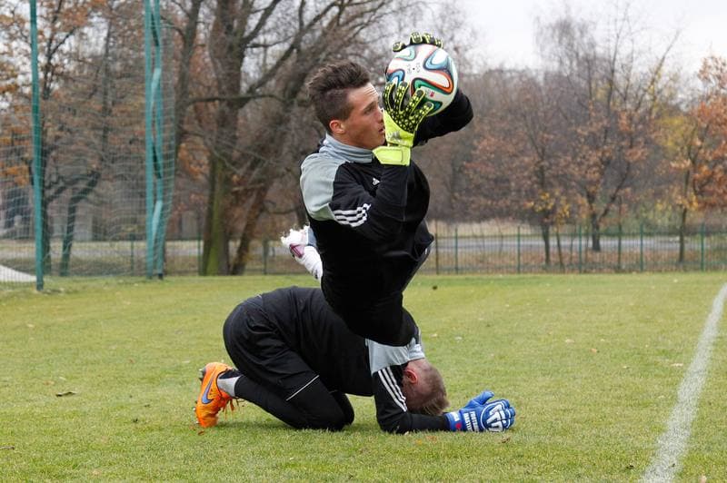 Football. GKS Katowice. Training. 28.05.2015