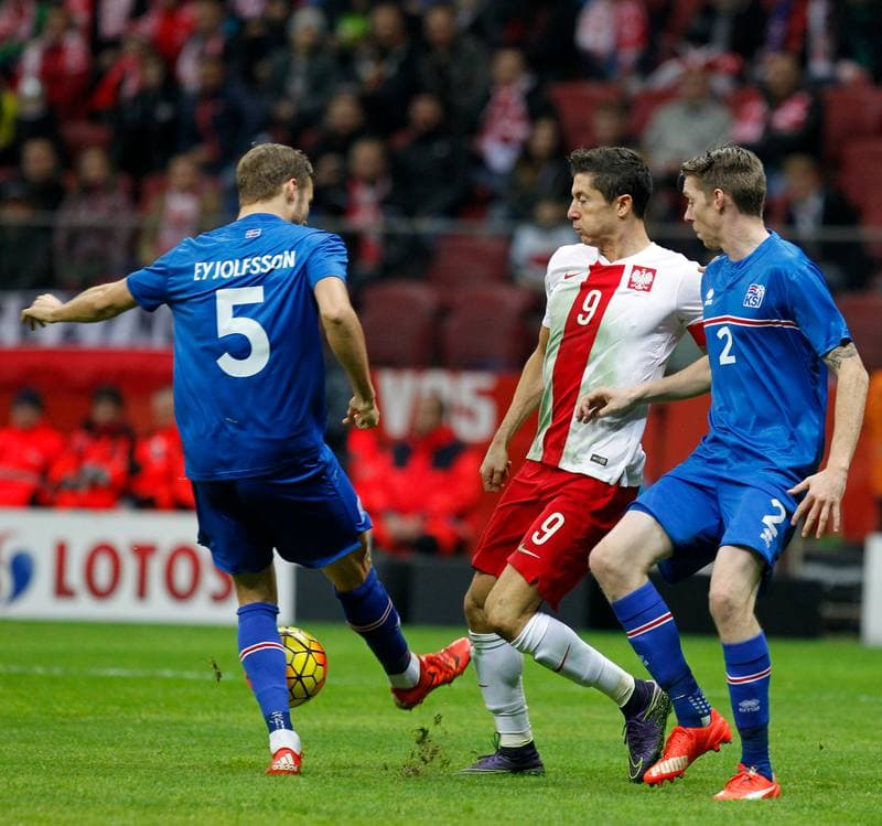 Football. International Friendly. Poland - Iceland. 13.11.2015