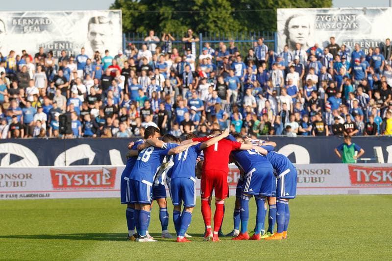 Football. Nice I Liga. Ruch Chorzow - GKS Katowice. 12.05.2018