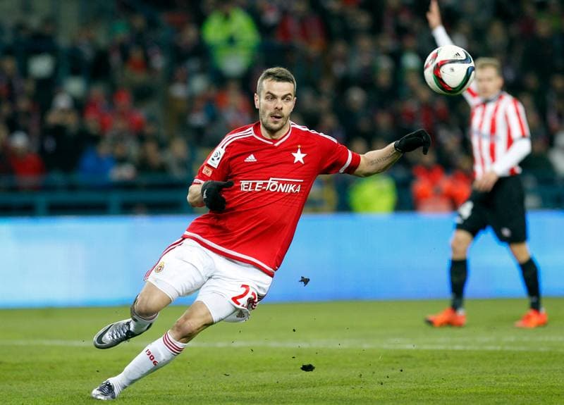 Football. PKO BP Ekstraklasa. Wisla Krakow - Cracovia Krakow. 29.11.2015