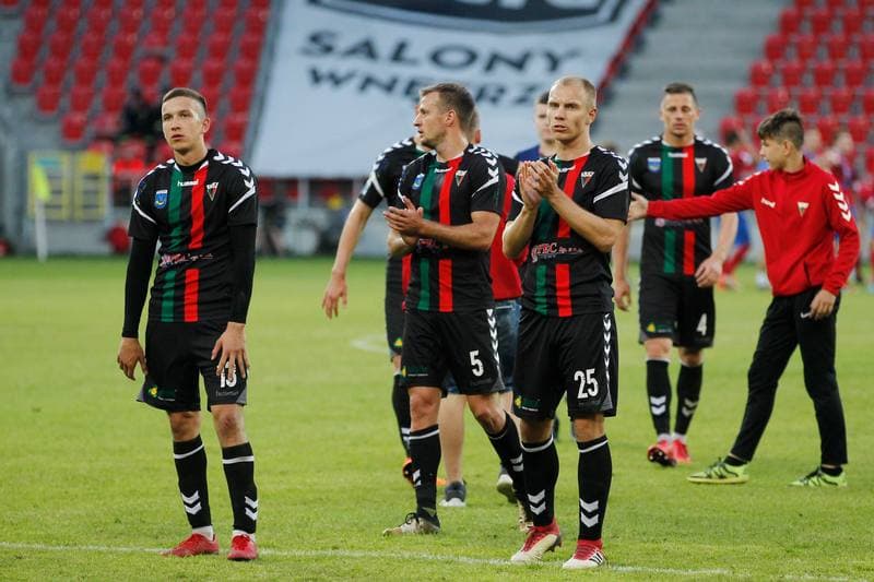 Football. Nice I Liga. GKS Tychy - Rakow Czestochowa. 14.05.2018