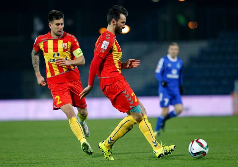 Football. T-Mobile Ekstraklasa. Ruch Chorzow - Korona Kielce. 27.10.2014