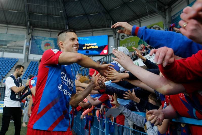 Football. Lotto Ekstraklasa. Piast Gliwice - Bruk-Bet Termalica Nieciecza. 19.05.2018