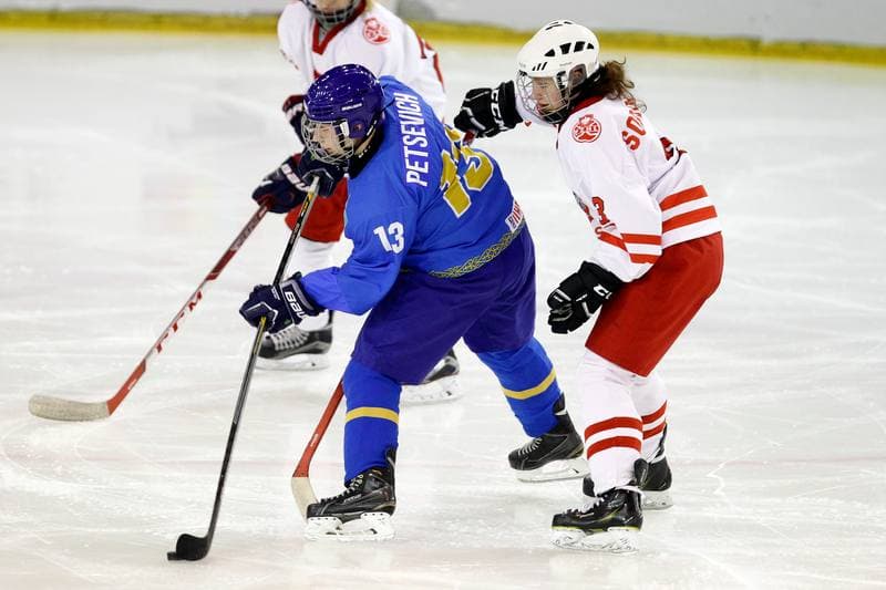 Ice Hockey. U18 Women's World Championship. Kazakhstan - Poland. 09.01.2017