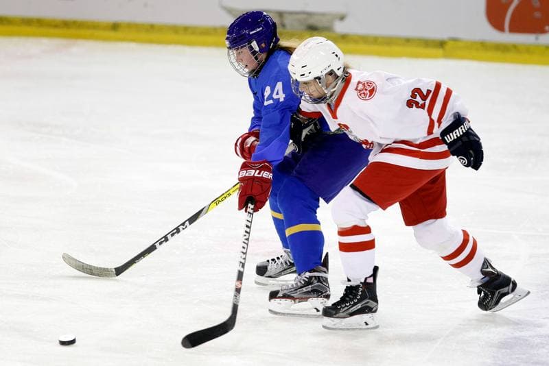 Ice Hockey. U18 Women's World Championship. Kazakhstan - Poland. 09.01.2017