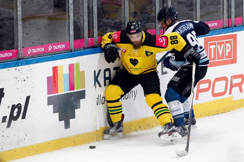 Ice Hockey. Tauron Hokej Liga. Tauron KH GKS Katowice - MH Automatyka Gdansk. 10.01.2017