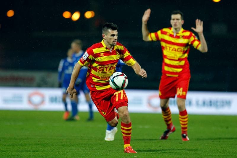 Football. T-Mobile Ekstraklasa. Ruch Chorzow - Jagiellonia Bialystok. 09.11.2014