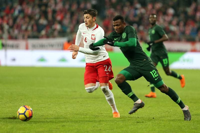 Football. International Friendly. Poland - Nigeria. 23.03.2018