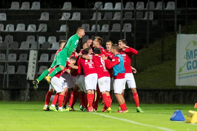 Football. Nice I Liga. Zaglebie Sosnowiec - GKS Katowice. 13.09.2017
