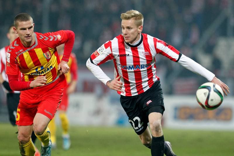 Football. PKO BP Ekstraklasa. Cracovia Krakow - Korona Kielce. 14.12.2015