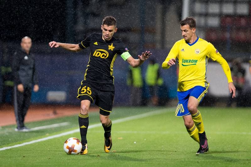 Football. UEFA Europa League. Fastav Zlin - Sheriff Tiraspol. 14.09.2017
