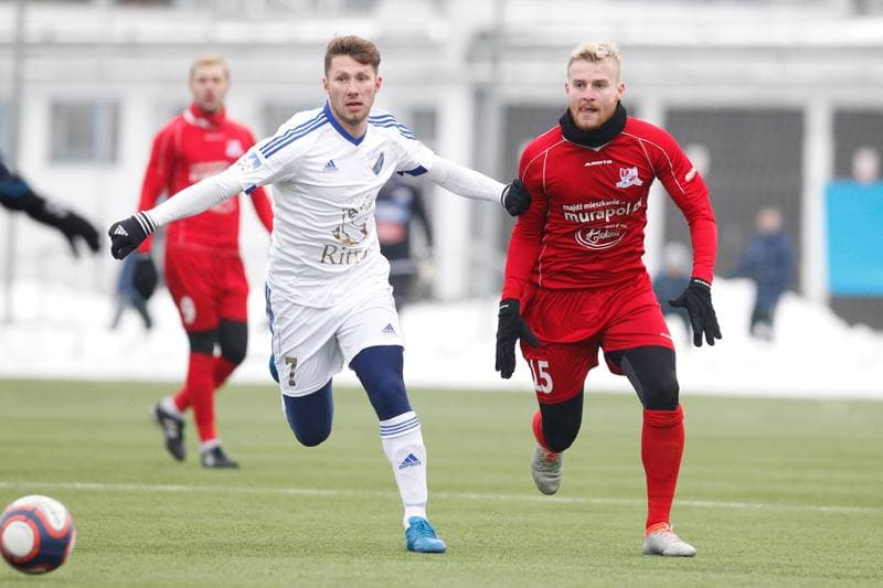 Football. Sparing. FK Poprad - Podbeskidzie Bielsko-Biala. 20.01.2017