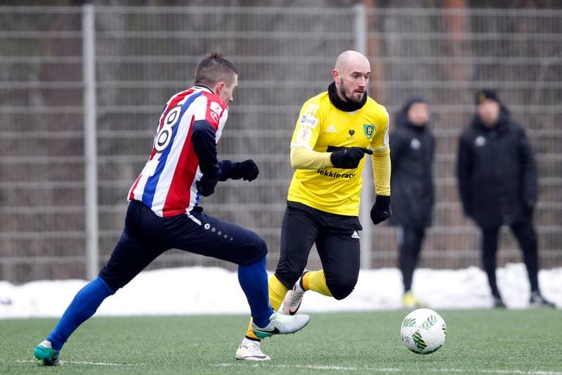 Football. Friendly Match. GKS Katowice - Odra Opole. 25.01.2017