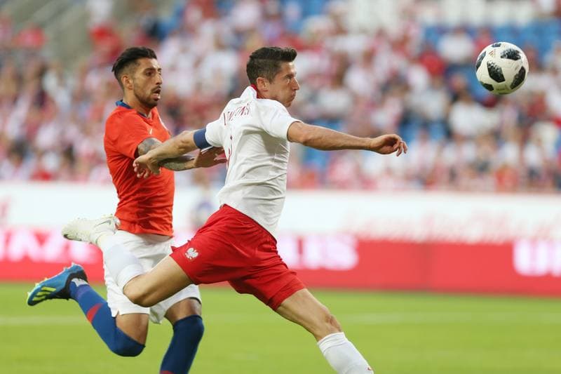 Football. International Friendly. Poland - Chile. 08.06.2018