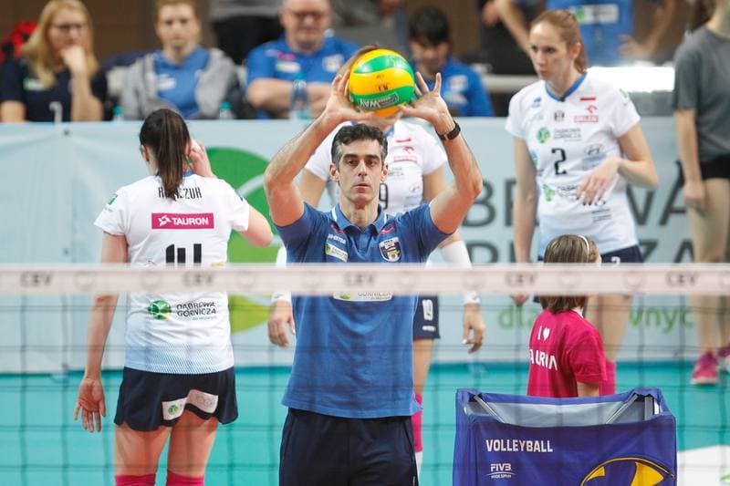 Volleyball. CEV Champions League. MKS Dabrowa Gornicza - Fenerbahce SK. 25.01.2017