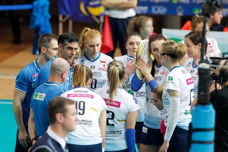 Volleyball. CEV Champions League. MKS Dabrowa Gornicza - Fenerbahce SK. 25.01.2017