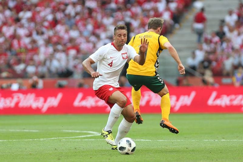 Football. International Friendly. Poland - Lithuania. 12.06.2018