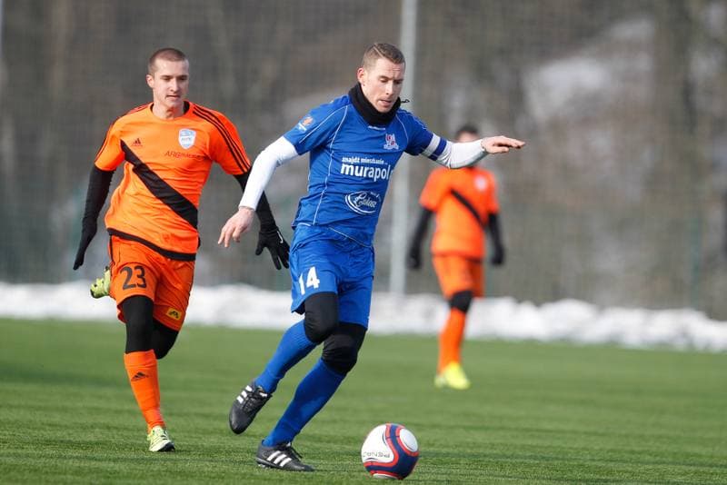 Football. Sparing. MFK Frydek-Mistek - Podbeskidzie Bielsko-Biala. 26.01.2017