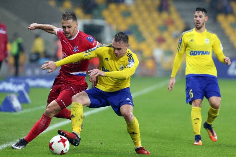 Football. Polish Cup. Podbeskidzie Bielsko-Biala - Arka Gdynia. 19.09.2017