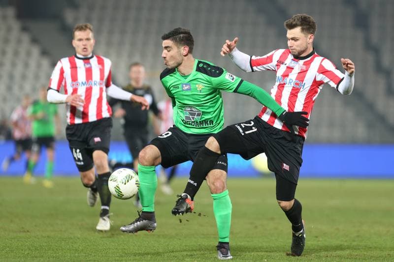 Football. Lotto Ekstraklasa. Cracovia Krakow - Gornik Leczna. 04.12.2016