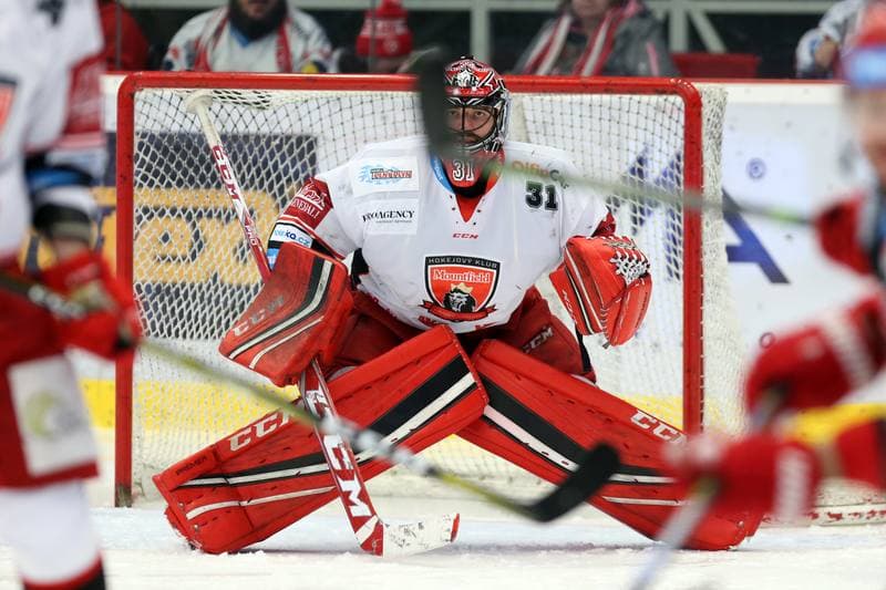 Ice Hockey. TipSport Extraliga. Ocelari Trinec - Mountfield Hradec Kralove. 02.04.2018