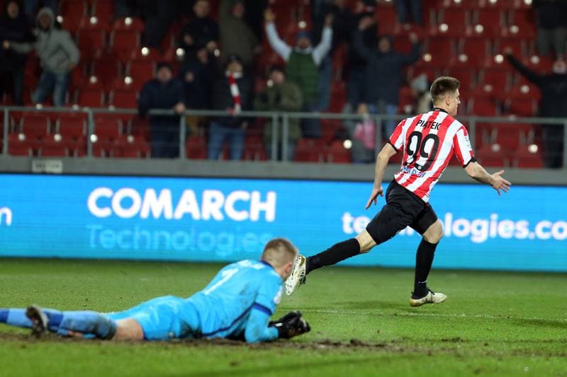 Football. Lotto Ekstraklasa. Cracovia Krakow - Gornik Leczna. 04.12.2016