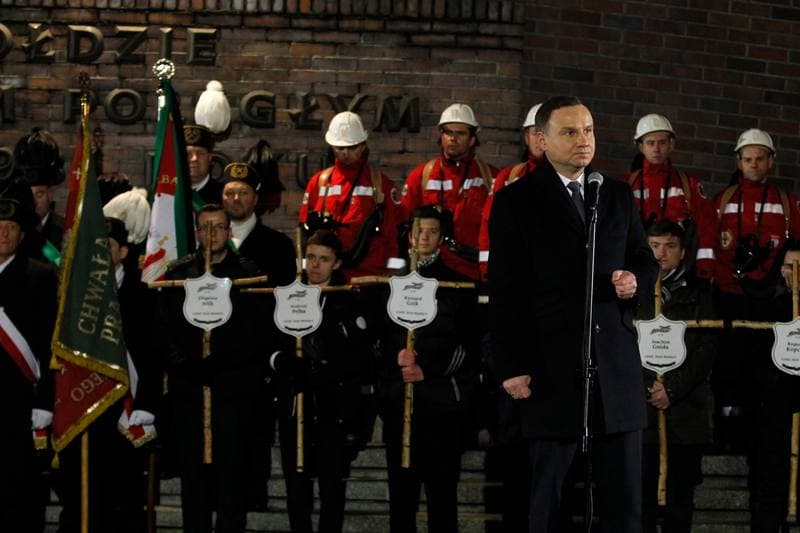Katowice. XXXV Anniversary of the Pacification of KWK Wujek. 16.12.2016